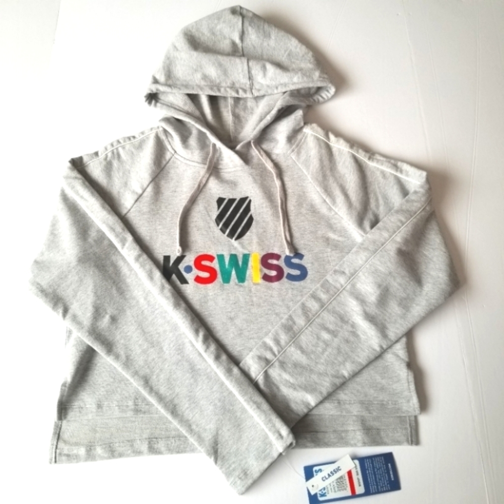K-Swiss Cropped Hoodie